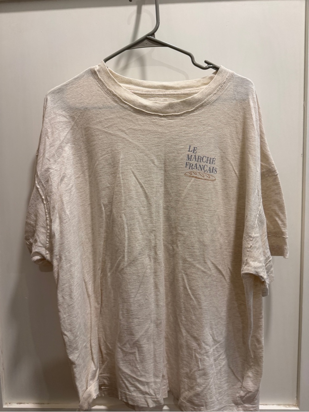 aerie Cream Graphic Tee